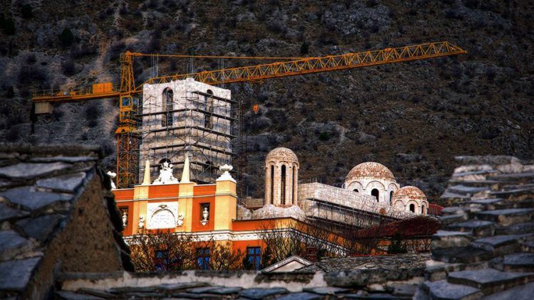 Orthodox Cathedral Under Reconstruction