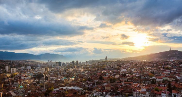 Sarajevo Panorama by Day