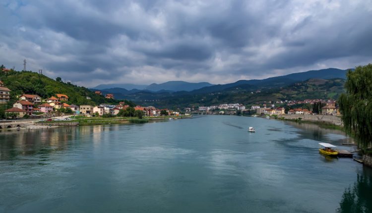 Drina River in Visegrad