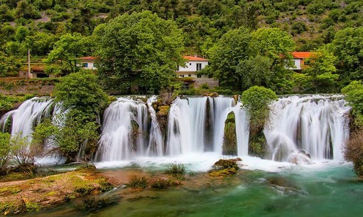 Waterfalls on Bregava River