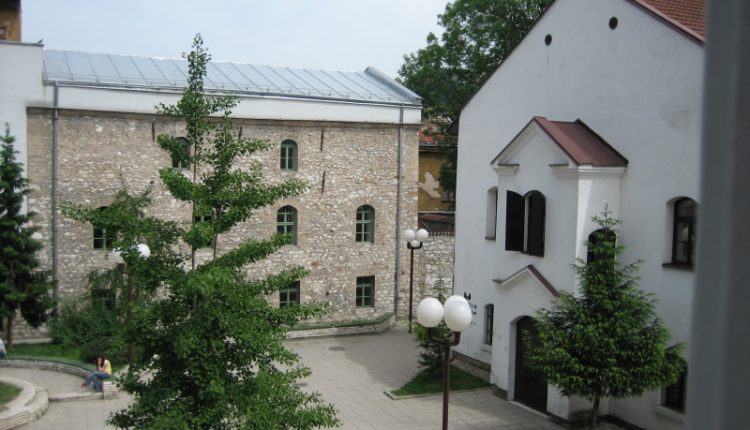 The Courtyard Between Old Synagogue and New Synagogue, Sarajevo