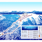 Raduša Ski Trails Map